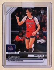 2025 Sonia Citron Panini Instant WNBA ALL-ROOKIE TEAM #309 Mystics RC Rookie