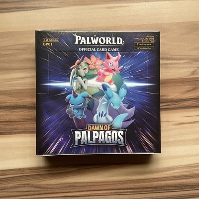Palworld TCG Dawn of Palpagos Booster Display Englisch - First Edition (Palword)