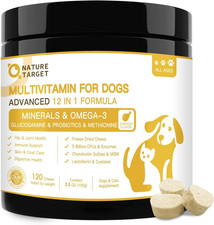 Dog Multivitamins for Overall Health with Minerals, Immune Support, Digestive He