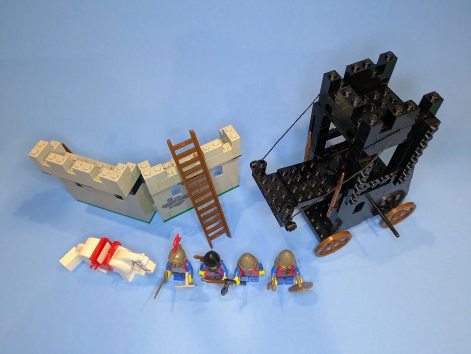 LEGO Vintage Castle: Lion Knights Siege Tower Set 6061 - Sin caja/manual Foto 2 de 4