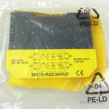 Turck Relay Coupler MK73-R22/24VUC 75200 ORIGINAL BOX