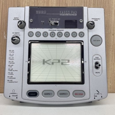 KORG Kaoss Pad KP2 Dynamic Effect Controller DJ Touchpad Sampler Tested Working