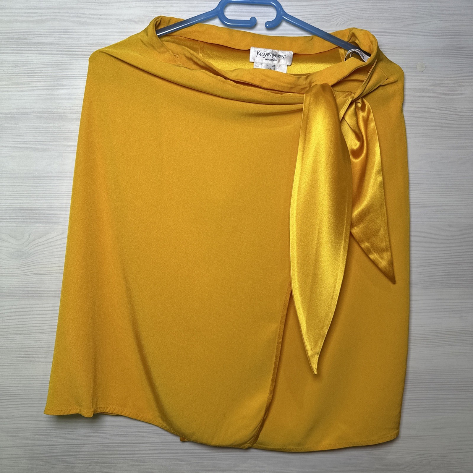 Gonna avvolgente Yves Saint Laurent YSL taglia S vintage