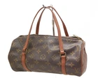 LOUIS VUITTON  MONOGRAM  PAPILLON 26 HANDBAG PURSE 851 "TORN ZIPPER"  0325a