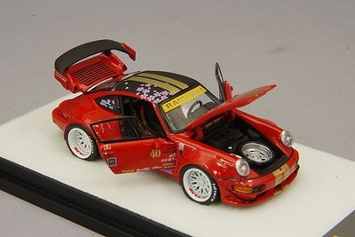 Rare 1/64 RWB 964 Makai-kRed PGM-640004 Full Opening Gimmick