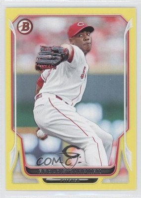 2014 Bowman Yellow 83/99 Aroldis Chapman #62 8h3