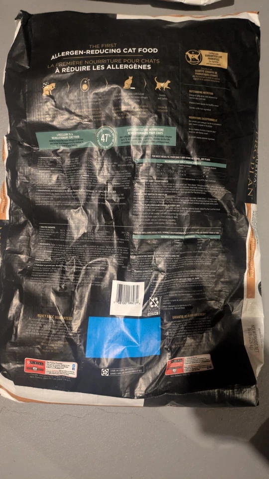 Comida seca para gatos Purina Pro Plan LiveClear fórmula probiótica pollo y arroz, 16 lb b Foto 2 de 3