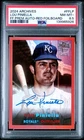 Lou Piniella Auto 2024 Archives OnCard Autograph RED Foil SSP #/10 PSA 8.5 POP 1