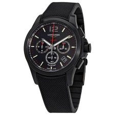 Longines Conquest V.H.P Carbon Fiber Dial Men's Watch L37172669