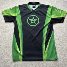 META Achievement Hunter Tournament Jersey Shirt Adult Medium AM Black/Green