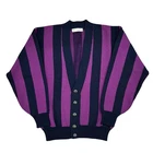 Christian Dior cardigan wool purple 96357