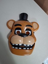 Five Nights at Freddy  s Plastic Freddy Fazbear Mask Cosplay 2021 Rubie's Costume