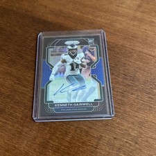 Kenneth Gainwell Panini Prizm 2021 Rookie Auto Perfect Card ! 22 Of 25 !