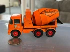 Matchbox Lesney K13-A Ready Mix Concrete Truck - Orange Wheels