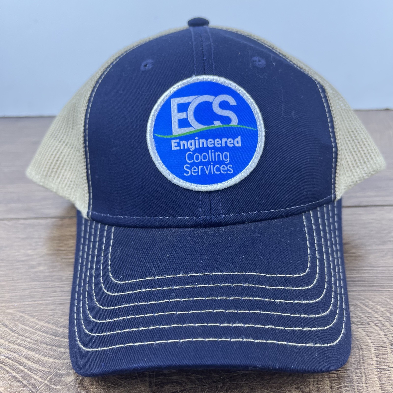 Engineered Cooling Services Hat Snapback Hat Blue… - image 1