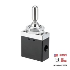 BAV020TD Neutral Lockout Toggle - 3-Position Detented Valve - Neutral Lockout