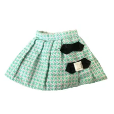 Vintage Barbie Skipper Phone Fun Courtney Tweed Check Mini Skirt 14314