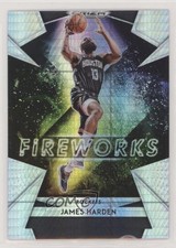 2018-19 Panini Prizm Fireworks Hyper Prizm James Harden #5 s7y