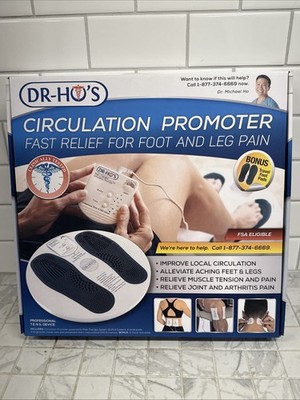 Dr Ho's Circulation Promoter Pain Therapy Tens Unit Relief Foot Leg Massage Seal