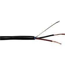 Rapco MIC2.K Bulk 3-Conductor Microphone Cable Sold By Foot 200 ft. Black