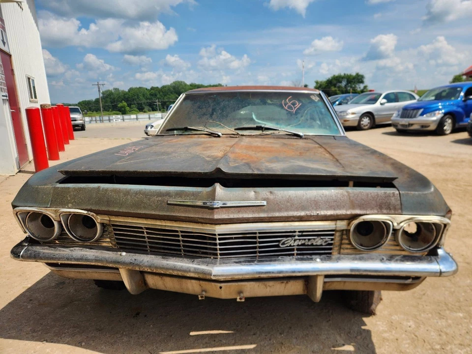 Bisagra del capó izquierdo del conductor para Chevrolet 1256145 1965 Foto 2 de 4