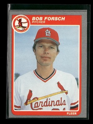 1985 Fleer #223 Bob Forsch St. Louis Cardinals