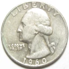 1960-D Washington Quarter - 90% Silver - #11305-55