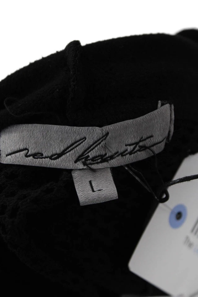 Sudadera con capucha Red Haute para mujer negra con cordón gótico talla L Foto 4 de 4