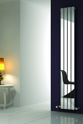 REINA OSIMO VERTIKALE DESIGNERHEIZKÖRPER IN CHROMOPTIK