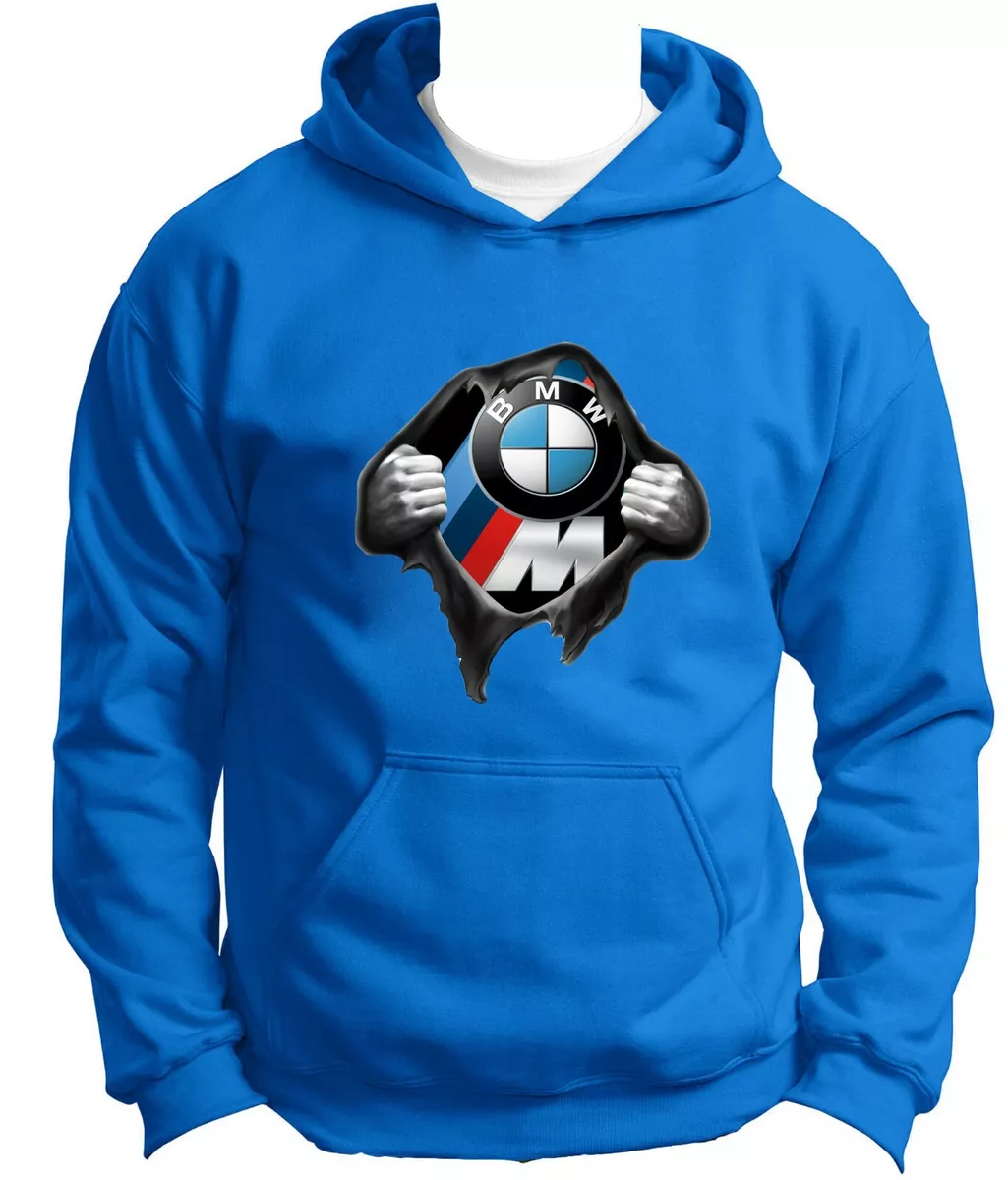 BMW Inside Me Hoodie NEW DTG Print Logo Hoody Car Lovers Sweatshirt Gift