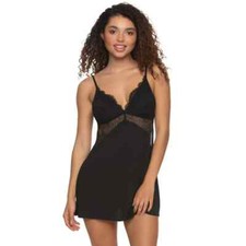 Lingerie Black Size M Noire Modal  Lace Chemise Jezebel by Felina