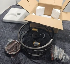 Mavcadonf 2-Light Semi Flush Mount Ceiling Light Industrial Modern Farmhouse