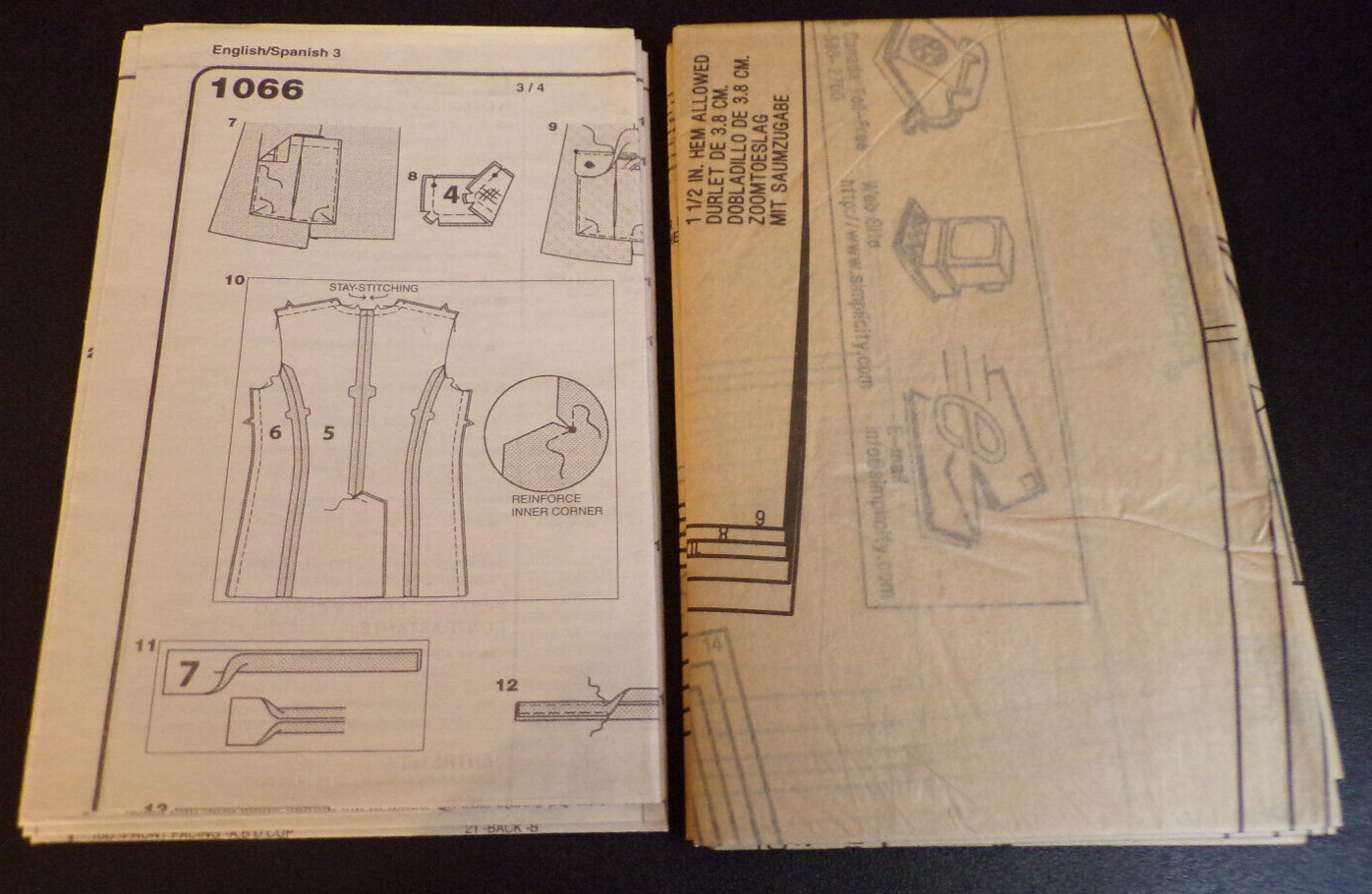 Simplicity Sewing Pattern 1066 Mimi G Style Misses Jacket Lined Sizes 6 ...