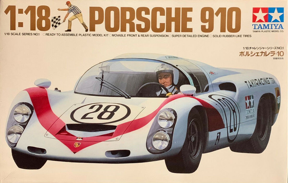 TAMIYA タミヤ 1/18 ポルシェカレラ-10 ITEM 10001 TAMIYA 10001 1/18 Scale PORSCHE 910 | eBay
