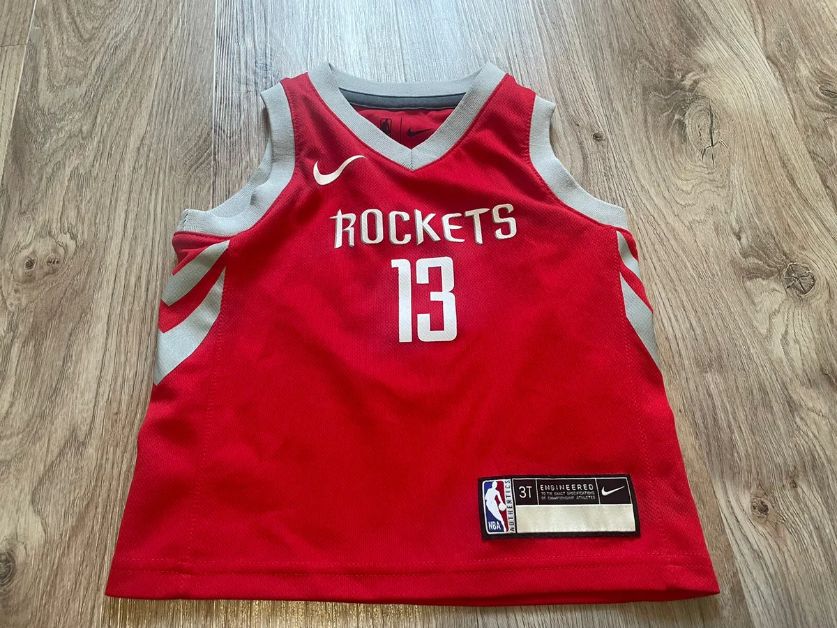 Nike James Harden Houston Rockets NBA Icon Edition Mens Jersey Red