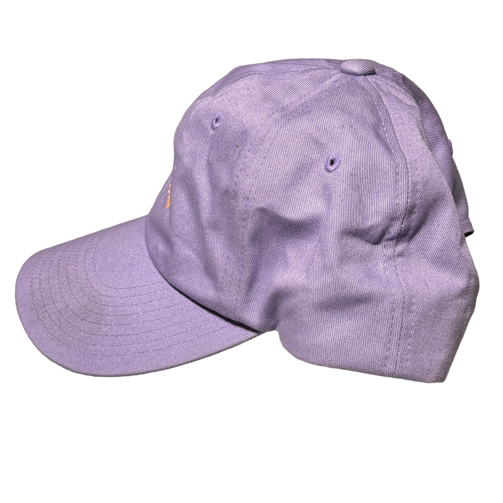 Volcom Sample Strapback Hat Cap Purple Orange Yup… - image 3