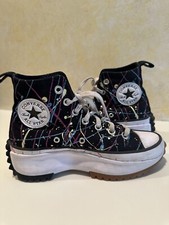 Converse Run Star Hike Hi 'Splatter Paint' Platform Women SZ : 6 571872C