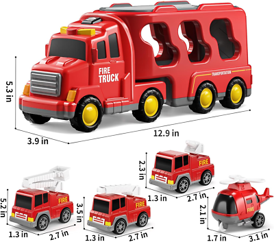 Camion De Bomberos Juguete Regalos Para Niños 19 En Para Jugar Años