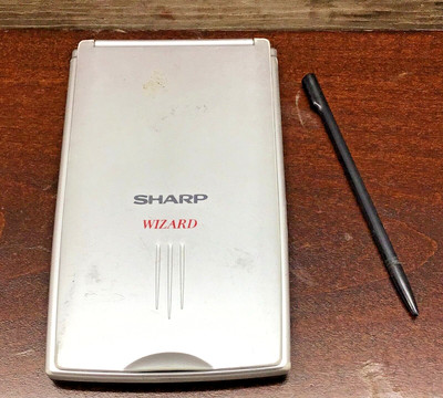 Vintage SHARP Wizard OZ-590A PC Sync WORKING!