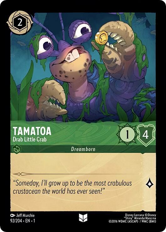 Tamatoa - Grabby Crab 15/31 Illumineer's Quest: Deep Trouble for