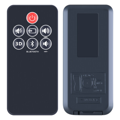 Remote Control For Klipsch Sound Bar 1015073 1061310 R-10B R-20B ICON SB1 SB3