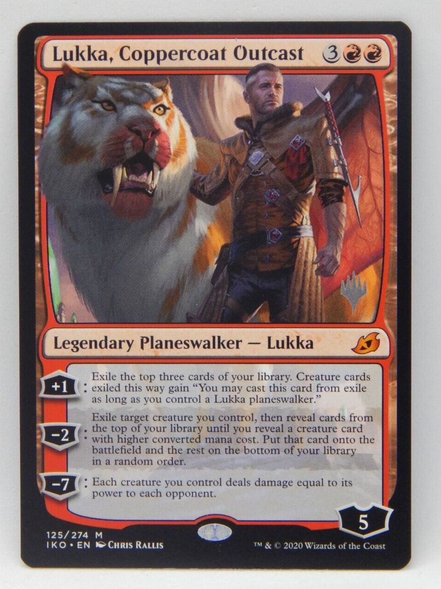 MTG Ikoria: Lair of Behemoths Promo 125/274 - LUKKA COPPERCOAT OUTCAST