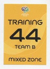 Orig.Ticket    World Cup Germany 2006   CROATIA - AUSTRALIA / Training Team B !!