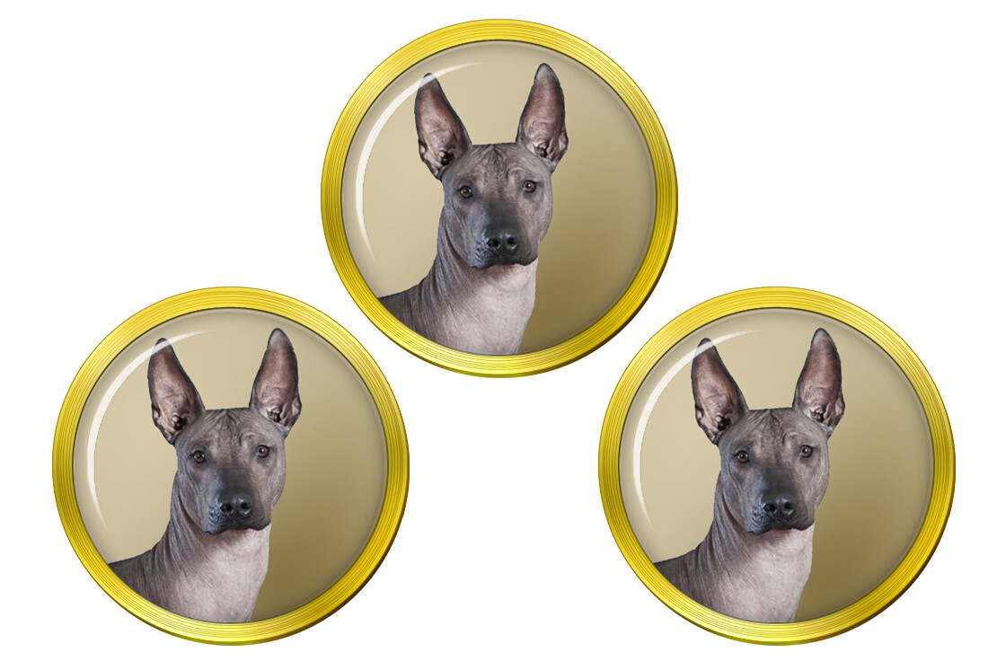 Mexican Hairless Dog Golf Ball Markers