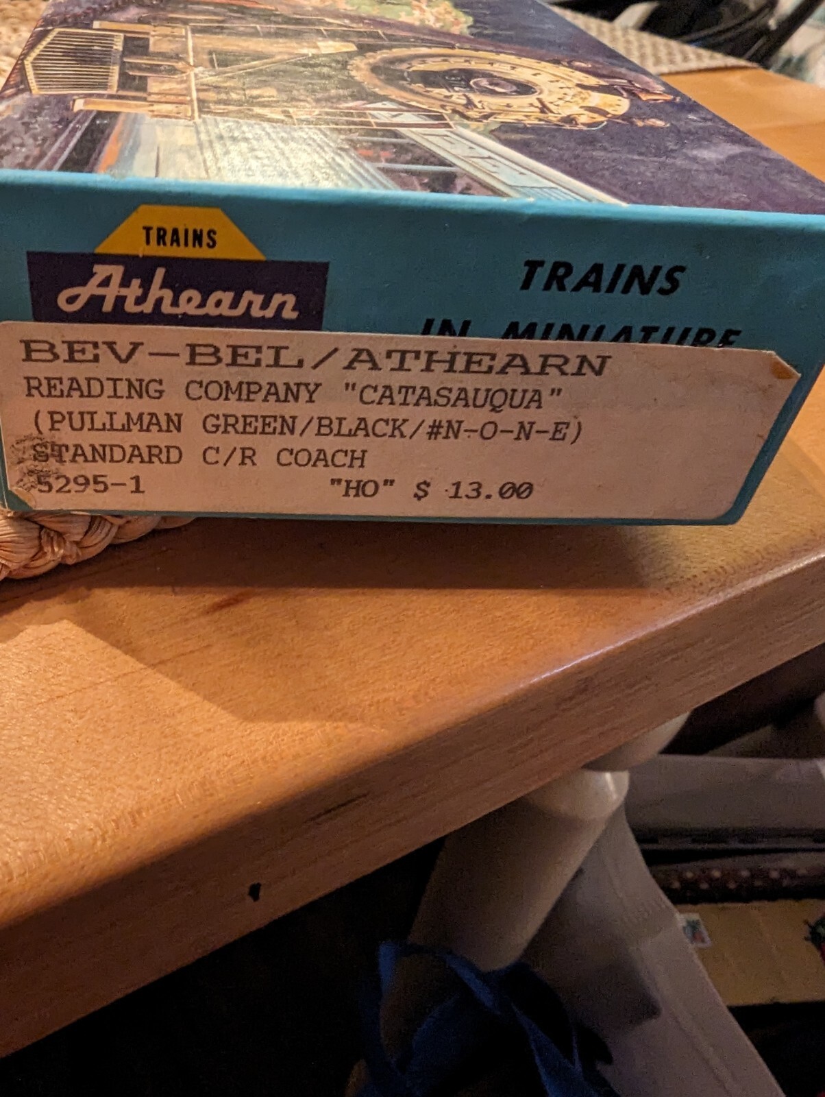 Athearn Passenger Car Reading Company Catasauqua In Original Box