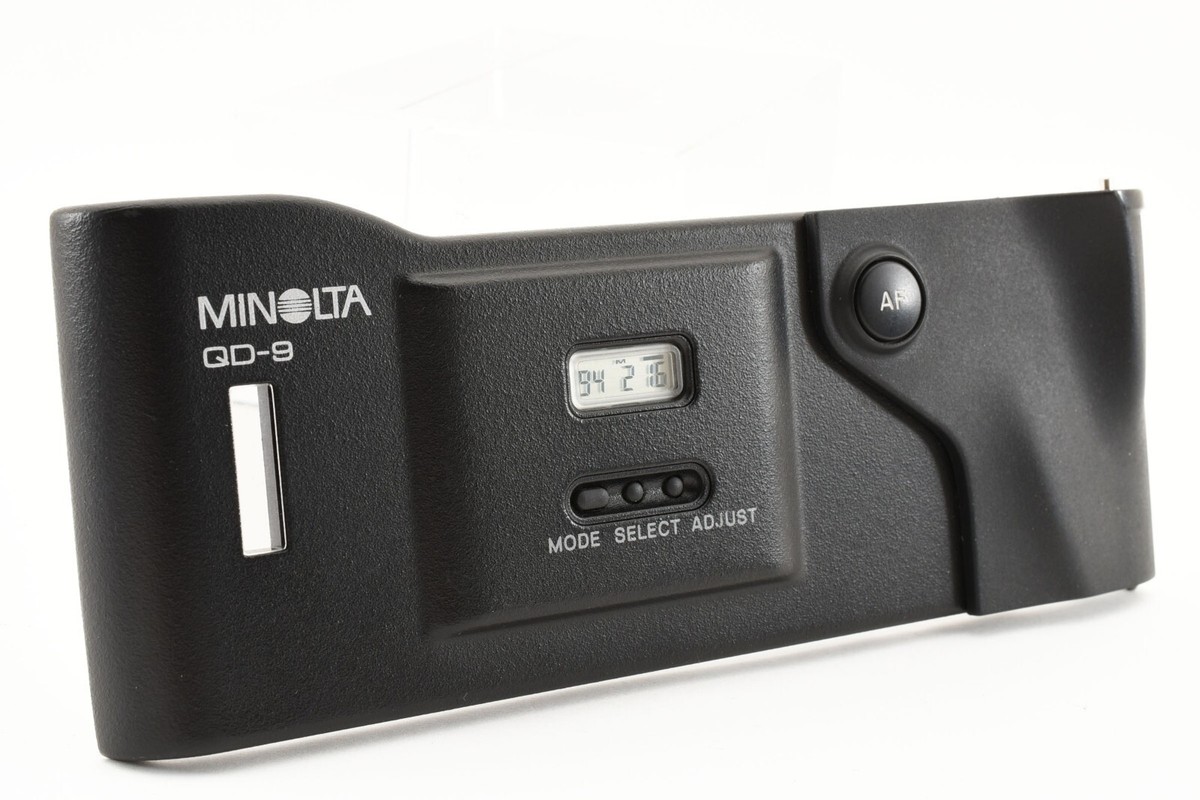 MINT in Box] Minolta Quatz Data Back QD-9 for Maxxum Dynax Alpha