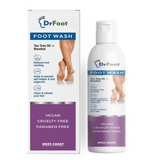 Dr Foot Wash with Tea Tree Oil, Menthol for Helps to Prevent Nail Fungus 100 ml