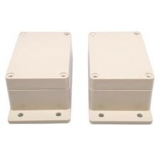 US Stock 2pcs Plastic Project Box Electronic Enclosure Case DIY 50 x 68 x 100mm