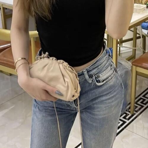 Bottega Veneta Mini The Pouch Calfskin Off White Shoulder Bag Pochette Bag - Picture 3 of 10