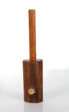 Vintage Handmade Wood Turkey Call Slate Striker